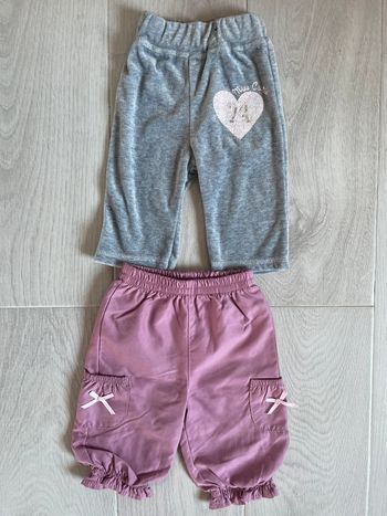 2 pantalons 3mois