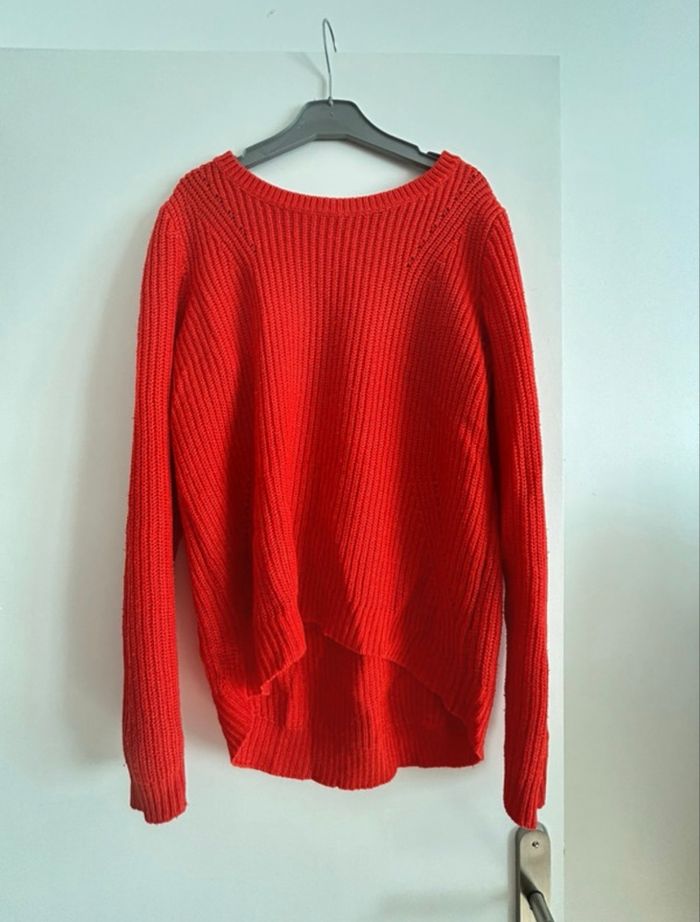 Pull rouge - photo numéro 7