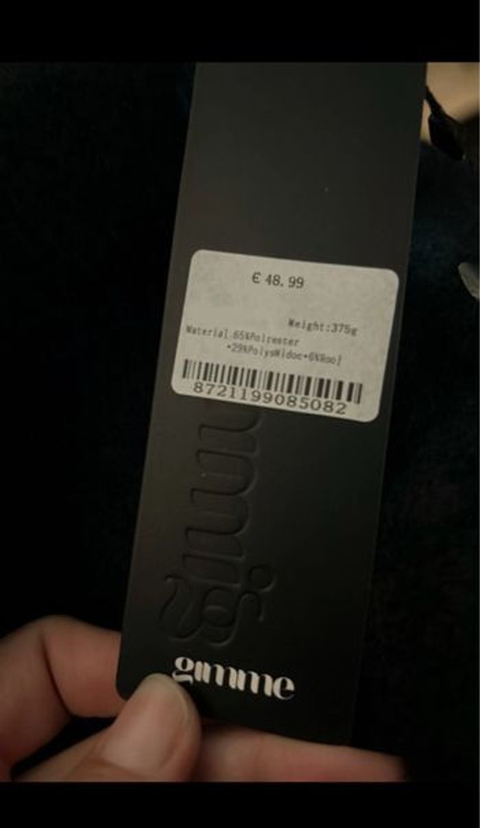 Cardigan doux noir • boutons nacrés - photo numéro 3