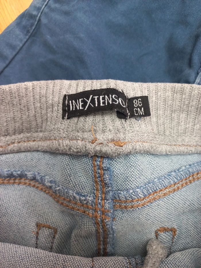 Lot 1 pantalon + 2 shorts In Extenso taille 86cm - photo numéro 5