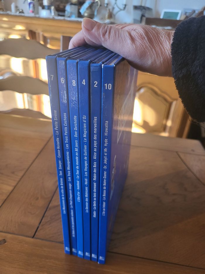 6 livres édition atlas