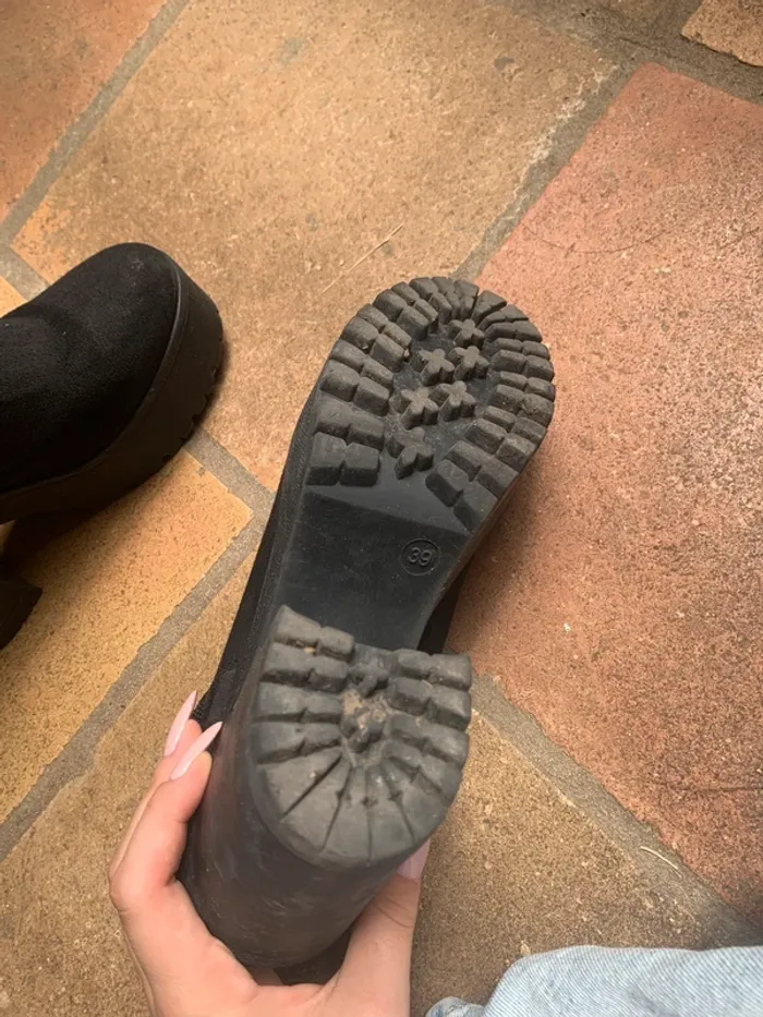 Bottines à talon compensées - photo numéro 4