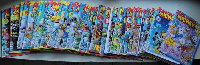 Lot magazines du journal de Mickey. Année complète2021 (52 numéros) - photo numéro 2