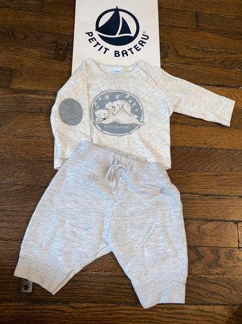 lot Petit Bateau 3 mois