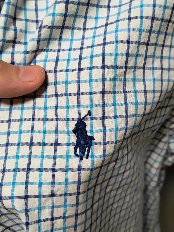 Chemise Ralph Lauren à carreaux – Custom Fit – Élégance vintage - photo numéro 7