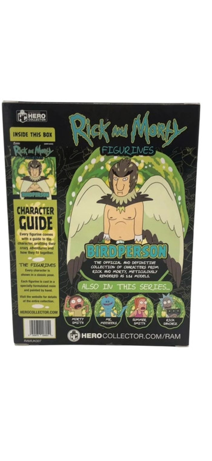 Figurine 13 cm Rick and Morty Birdperson Eaglemoss neuf - photo numéro 2