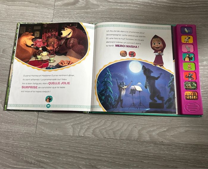 Livre sonore masha michka - photo numéro 9