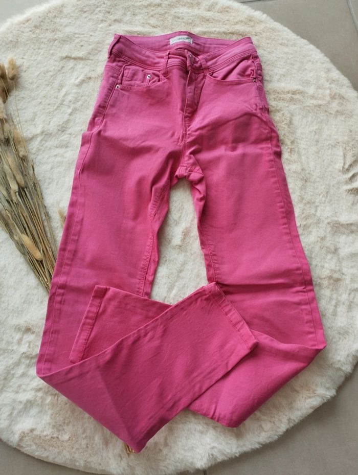 Jeans skinny rose - photo numéro 2