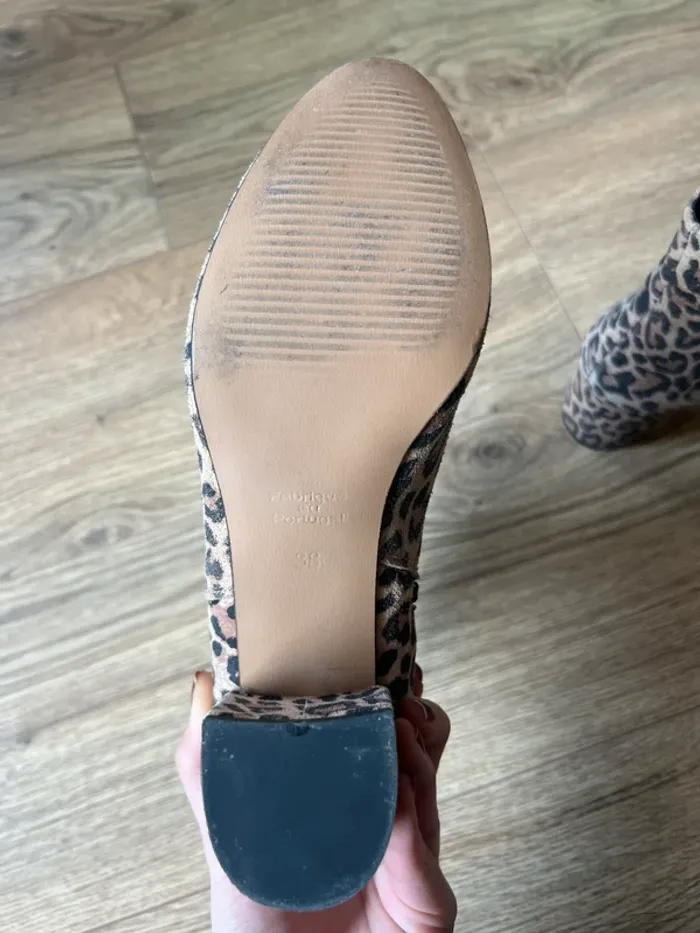 Bottes à talons léopard femme Les Fées de Bengale - photo numéro 5