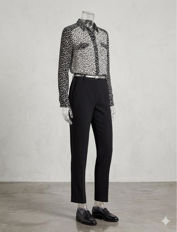 Chemise Fluide bicolore MS Mode - Taille 46