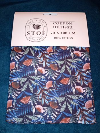Tissu stof oeko tex neuf avec étiquette