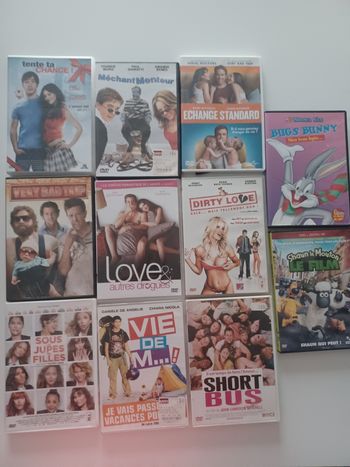 Lot dvd action comédie