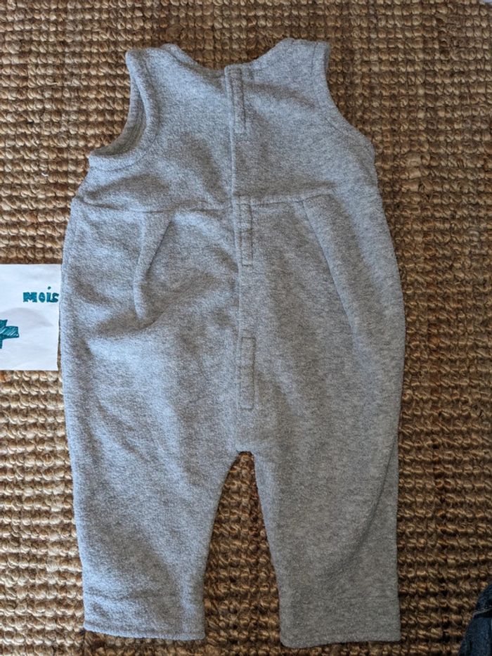 Ensemble salopette hérisson et sous pull 24 mois - photo numéro 3