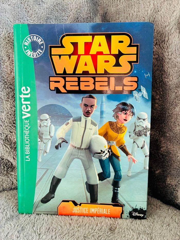 Livre jeunesse roman star wars Rebels