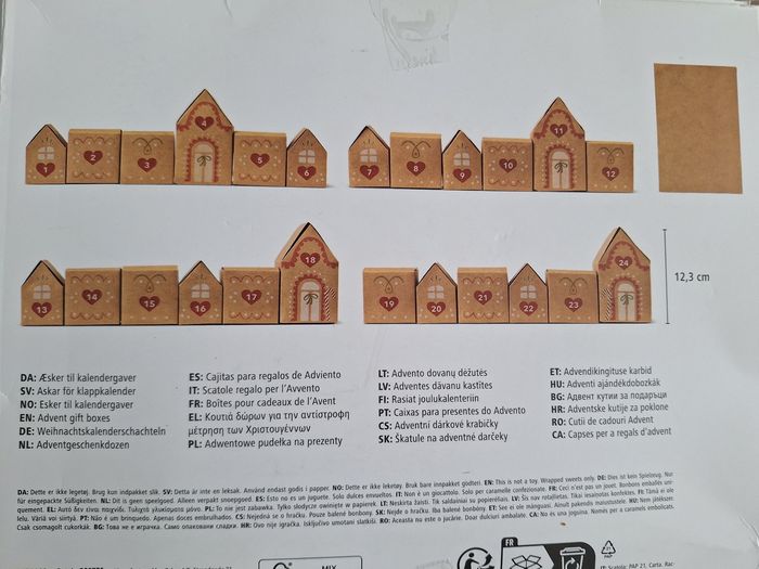 Coffret cadeaux de l avents - photo numéro 2