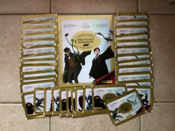 Panini - Harry Potter Créatures Magiques - Album + 40 Pochettes Neuves