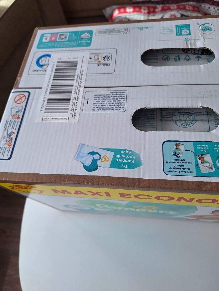 78   pampers Harmonie  taille 4 pour bébé  de 9 à 14 kg - photo numéro 2