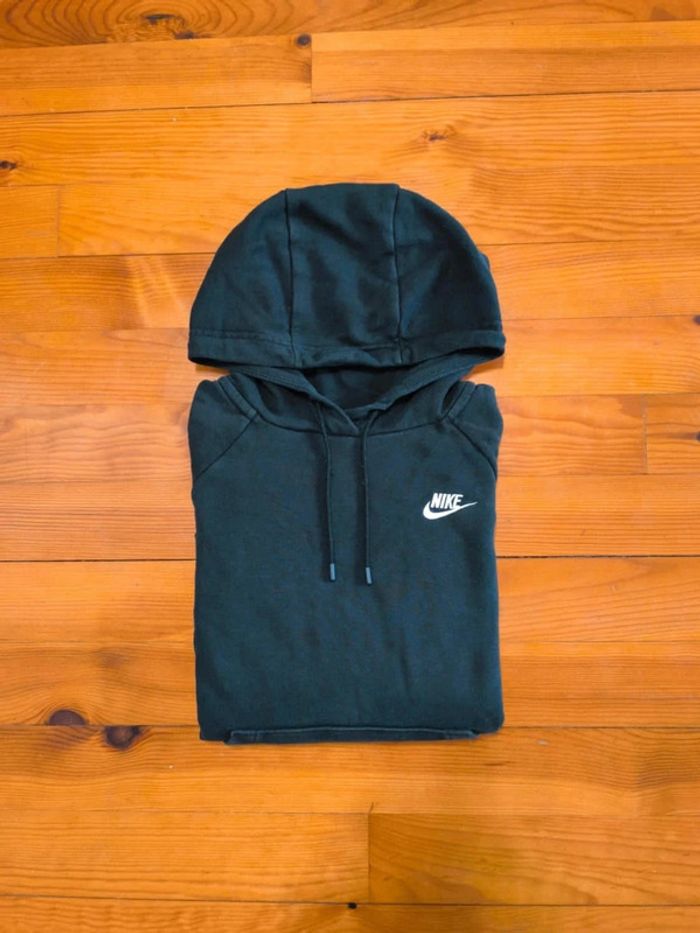 Sweat à capuche Nike - Noir - Logo brodé - Taille S