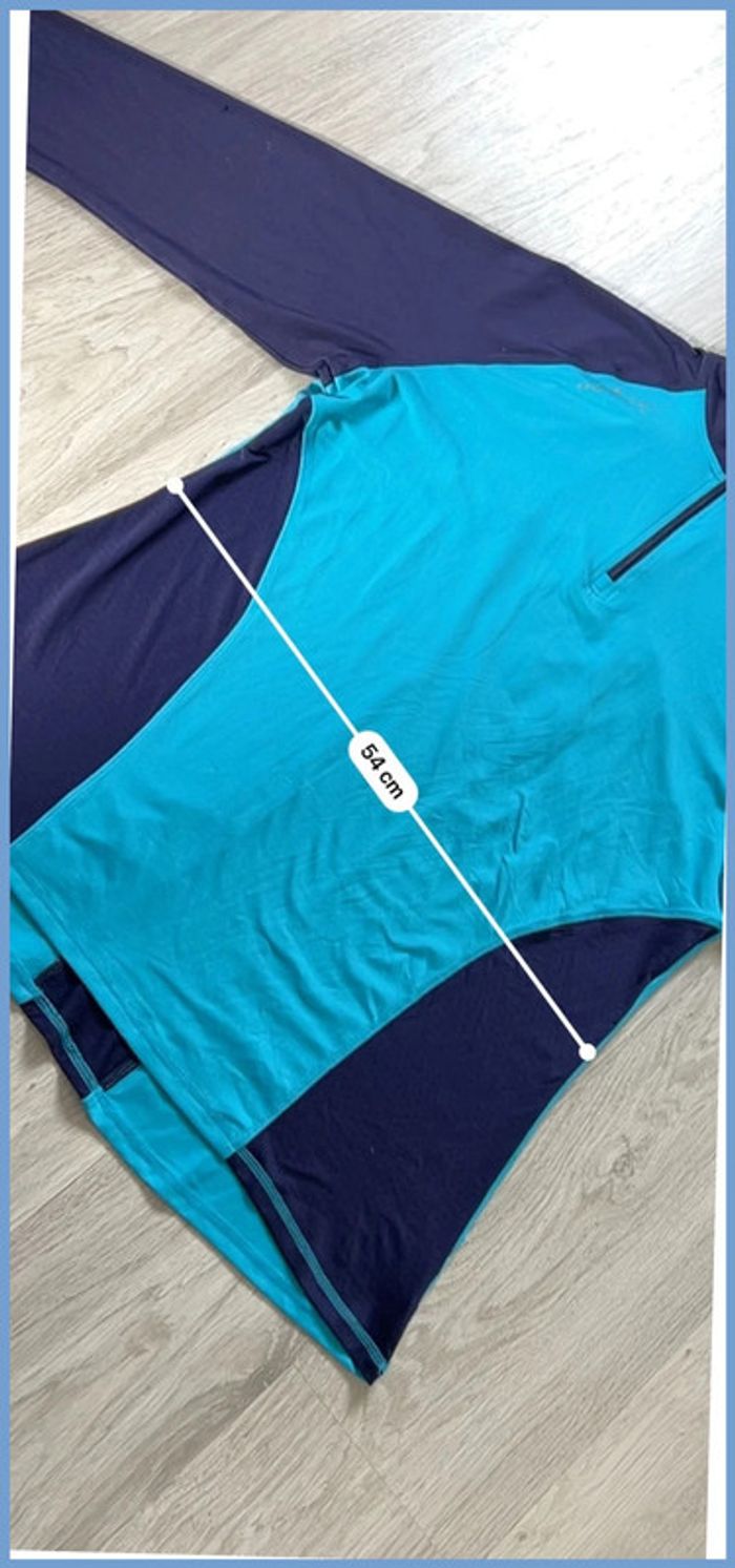 Sweat de sport running cyclisme Champion Bleu et Violet Taille XXL - photo numéro 5