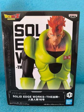 Figurine Dragon Ball Z - Android 16 (C-16) - Solid Edge Works - Officielle Import Japon