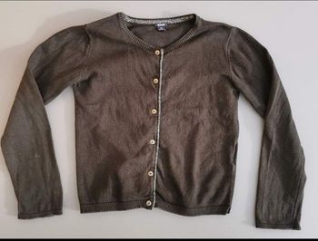 Gilet noir 8 ans fille Kiabi