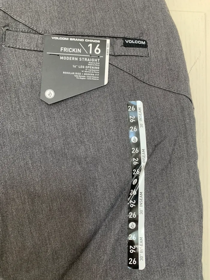 Pantalon chinos volcom - photo numéro 5