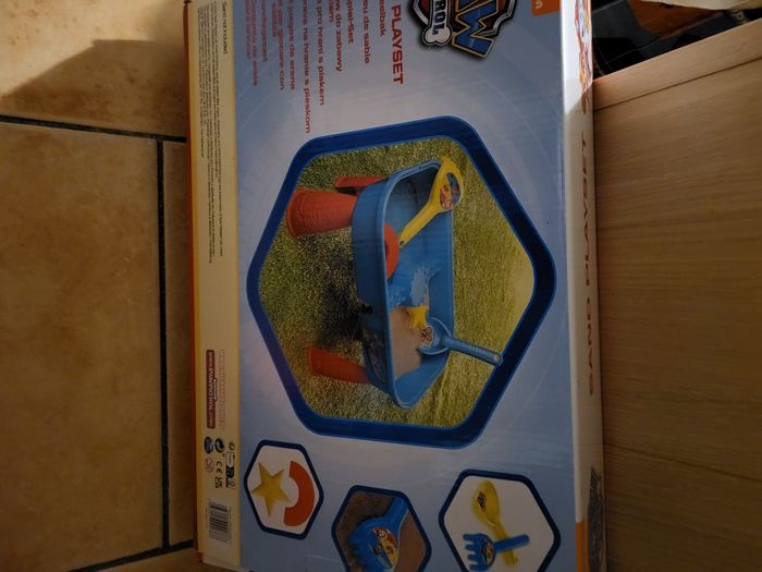 Petite table pat patrouille  2 bacs - photo numéro 2