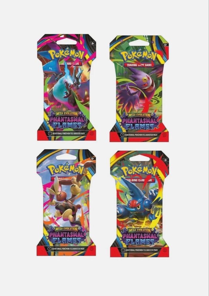 Carte Pokémon ArtSet ME02 Flammes fantasmagoriques neuf scellé - photo numéro 3