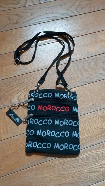 Sacoche Morocco noire