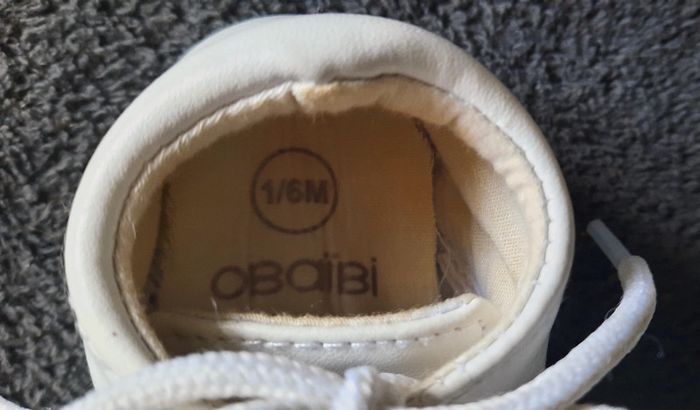 Chaussure nourrisson 1-6 mois obaibi - photo numéro 3