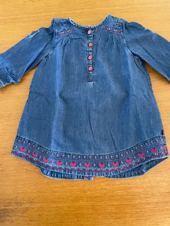 Robe jeans sergent major 18 mois