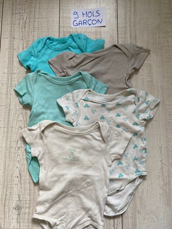 Lot body à manches courtes