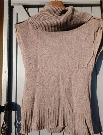 Col roulé sans manches