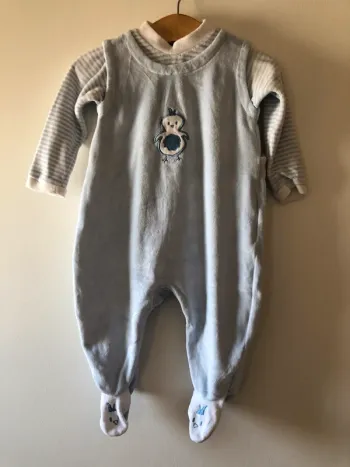 Pyjama velours verbaudet 6 mois