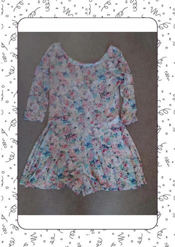 Combi short taille M bershka