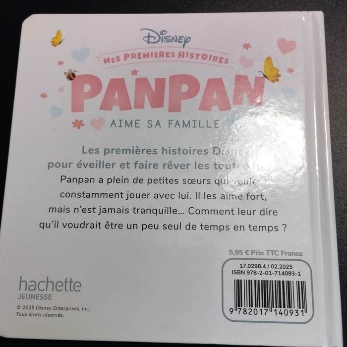 Livre enfant Disney mes premières histoires panpan - photo numéro 2
