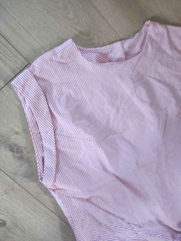 Top a rayures et noeud - photo numéro 3