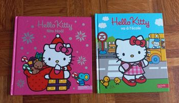 Lot de deux livres hello kitty
