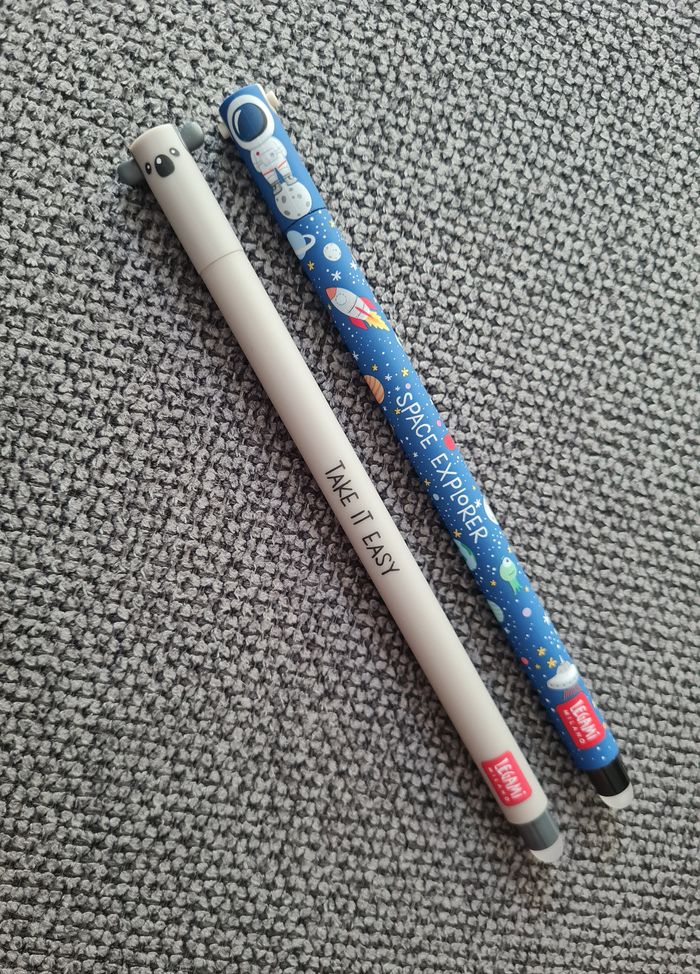 Legami  Koala + Astronaute Stylos Neufs effaçables Koala édition Australienne