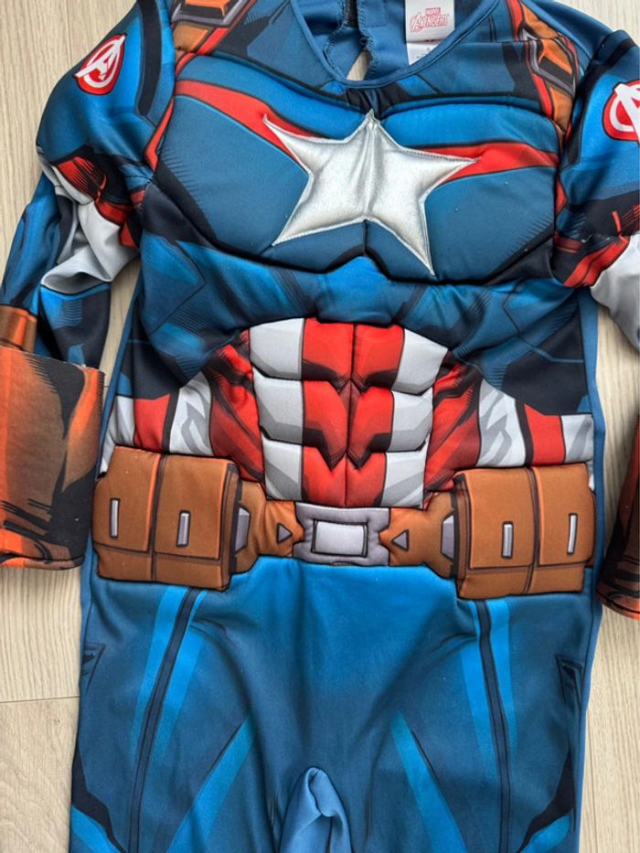 Déguisement captain america 5-6 ans - photo numéro 3