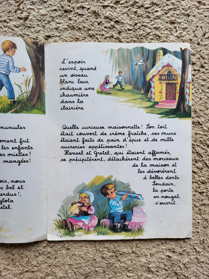 Livre enfant de 1985 Hansel et Gretel - Éditions Hemma - photo numéro 4