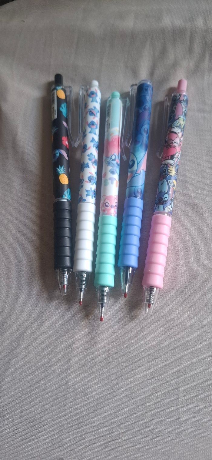 Lot stylos stitch - photo numéro 3