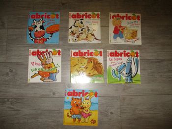 lot de 7 livres Abricot de 3 à 5 ans Fleurus