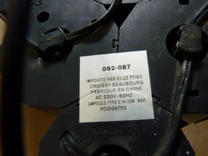 Jeu de 6 lumières multicolores soirees ambiance fête TBE - photo numéro 4