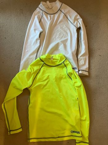 T-shirt manches longues anti UV taille 6/8 ans