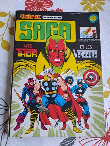 Ombrax album numéro 70 saga