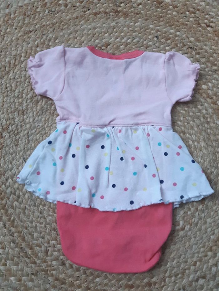 Robe manches courtes Absorba 3 mois - photo numéro 4