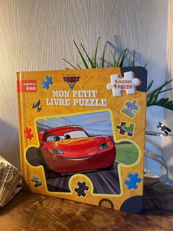 Livre Puzzle Cars - Mon Livre Puzzle Cars