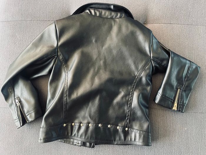 Blouson style Perfecto noir Orchestra 4 ans - photo numéro 7