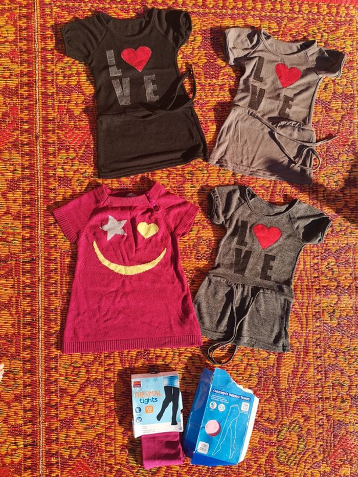 Lot robe hiver 3ans fille